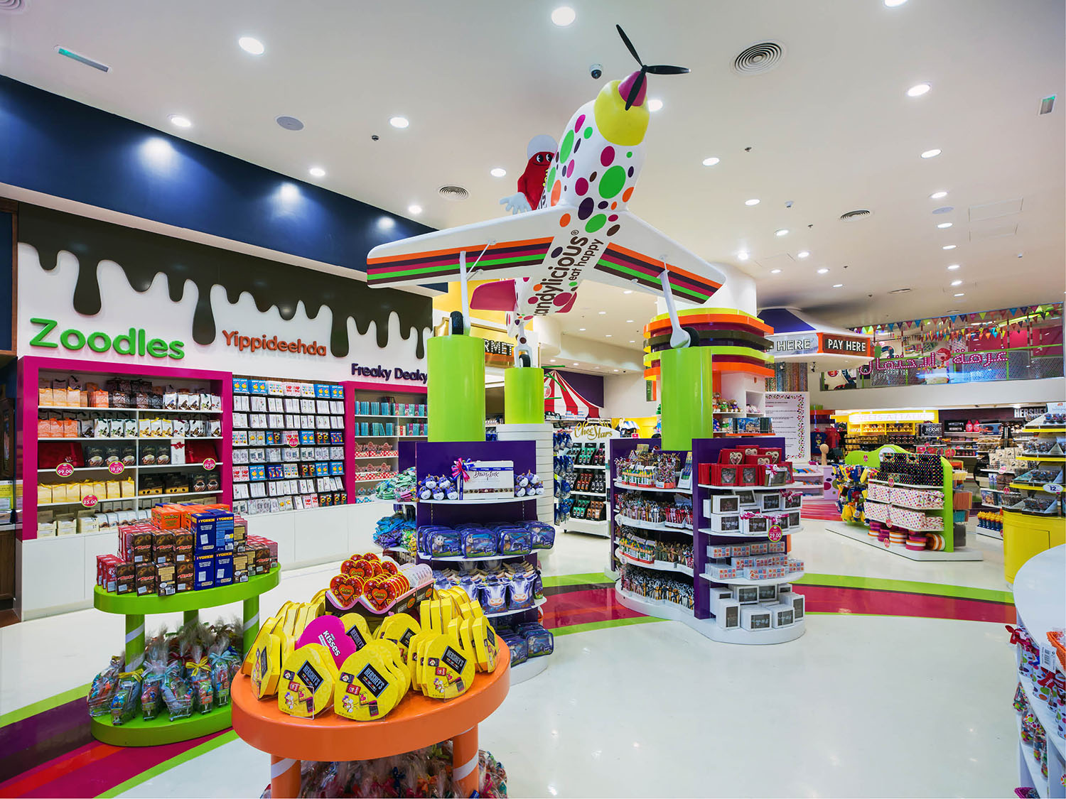 Candylicious Interior Design The Dubai Mall Designed by Studio EM2