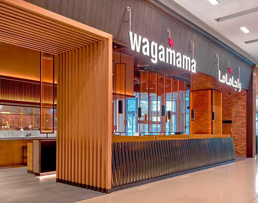 Wagamama Interior Design